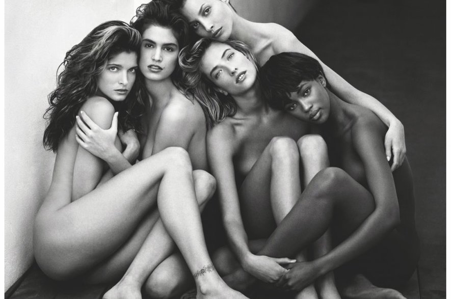 Naomi Campbell Supermodels Shot by Herb Ritts