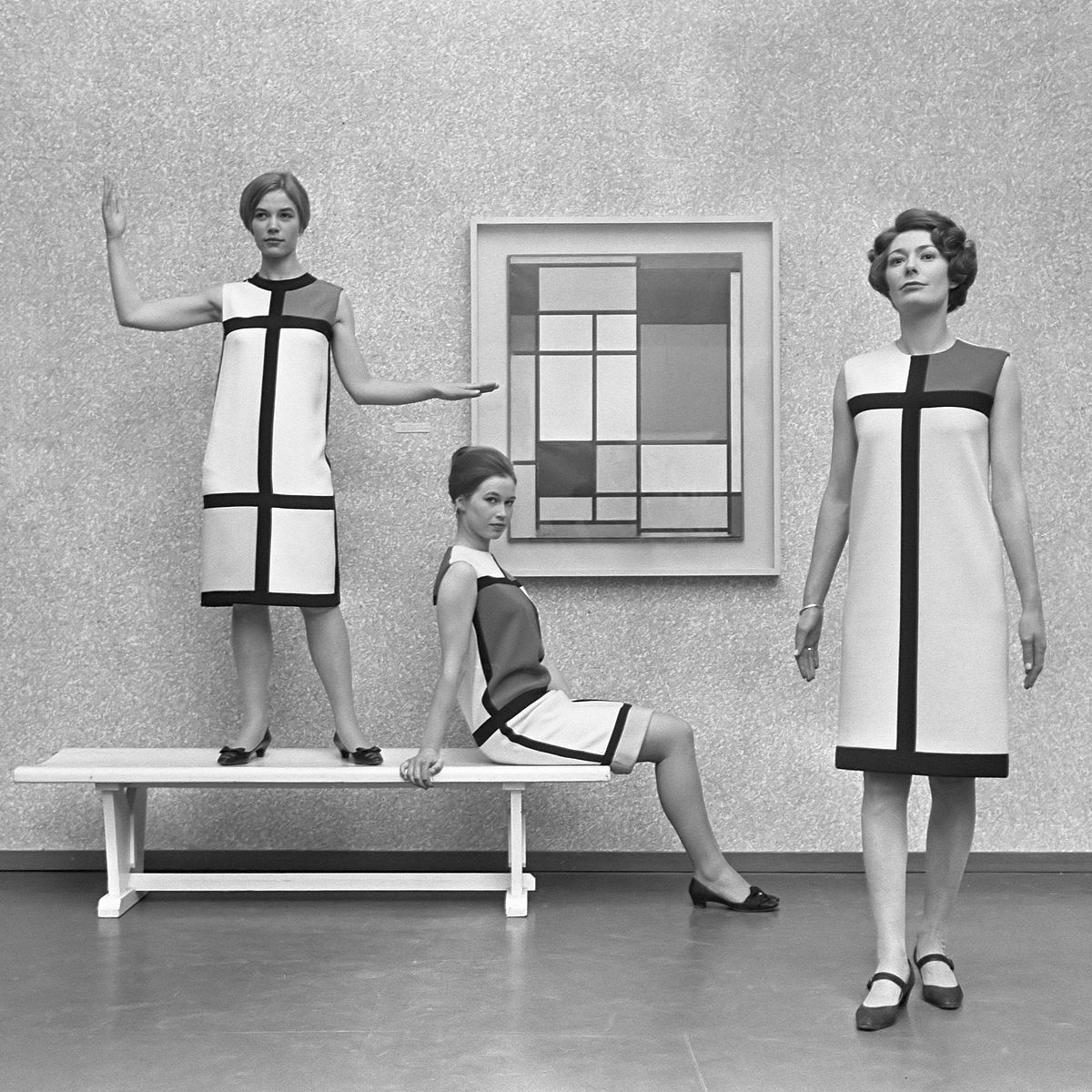 Yves Saint Laurent Mondrian Inspired Collection