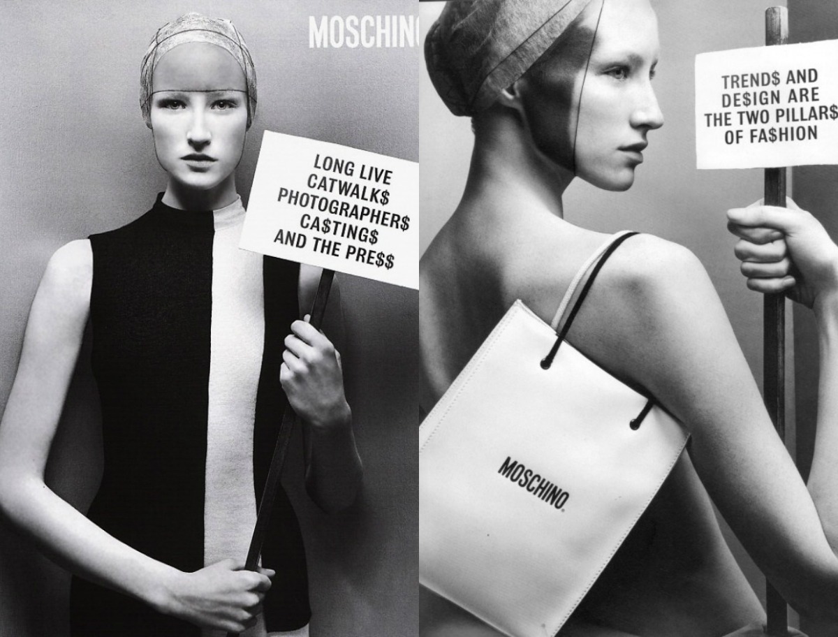 Moschino 1999 AD Campaign